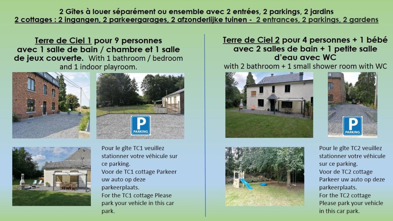 Gite Terre De Ciel Феррьер Экстерьер фото